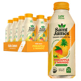 Saint James frente del pack mostrando el diseño y sabor tropical