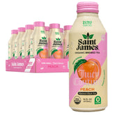 Saint James lata frontal con diseño Juicy Peach y atractivo visual