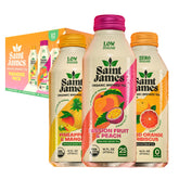 Saint James pack frontal mostrando las 12 botellas y variedad