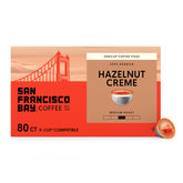San Francisco Bay empaque frontal mostrando 80 cápsulas y beneficios