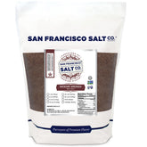 San Francisco Salt Company bolsa frontal mostrando marca y tamaño 2 lb