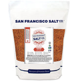 San Francisco Salt Company envase frontal de Organic Bacon Salt, práctico y resellable