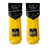 Sanniti frontal del paquete pappardelle, presentación premium y libre de gluten