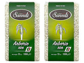 Sanniti paquete frontal mostrando 1 kg, calidad italiana
