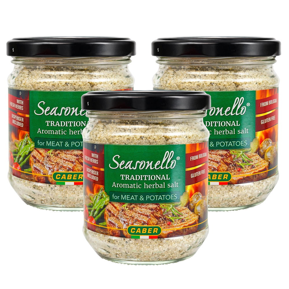 Sanniti Seasonello empaque frontal mostrando marca y peso, ideal para identificación rápida