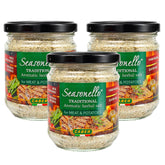 Sanniti Seasonello empaque frontal mostrando marca y peso, ideal para identificación rápida