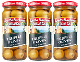 SANTA BARBARA OLIVE CO frente del frasco mostrando etiqueta gourmet