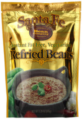 Santa Fe Bean frente del empaque mostrando información y ventajas