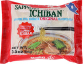 サッポロビール Sapporo Ichiban empaque frontal mostrando marca y beneficio conveniencia