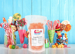 Sarah's Candy Factory bolsa resellable abierta lista para servir con facilidad