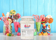 Sarah's Candy Factory en chocolate caliente, topping que mejora la presentación