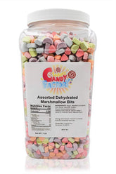 Sarah's Candy Factory frasco reutilizable frontal mostrando color y conveniencia