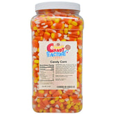 Sarah's Candy Factory frasco frontal mostrando 6 libras y diseño resellable