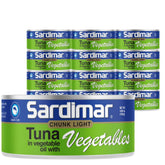 Sardimar lata frontal mostrando diseño y conveniencia