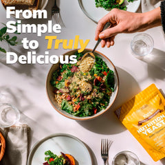 Sari Foods mezclada en aderezo cremoso, aporta cuerpo y sabor vegetal