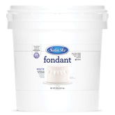 Satin Ice empaque frontal blanco mostrando 20 libras y ventaja de gran cantidad