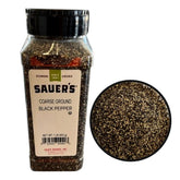 Sauer's lata frontal de 1 libra mostrando marca y tamaño para cocina profesional