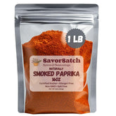 SavorSatch frente del empaque mostrando bolsa resellable y marca