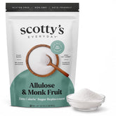 Scotty's Everyday frente del paquete mostrando 2 lb y beneficios