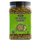 Seapoint Farms frasco frontal mostrando edamame asado y atractivo visual