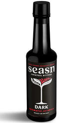 seasn botella frontal dark mostrando diseño y tamaño, añade profundidad aromática
