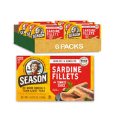 SEASON lata al frente mostrando diseño y porción lista para comer