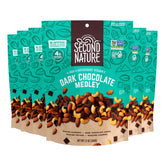 Second Nature empaque frontal mostrando mezcla y resealable para conveniencia