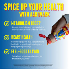 Secret Aardvark comparación de tamaño con manos para ver escala de 64 oz