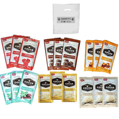 SENSORY4U Land O Lakes frontal del paquete mostrando 18 sobres y variedad de sabores