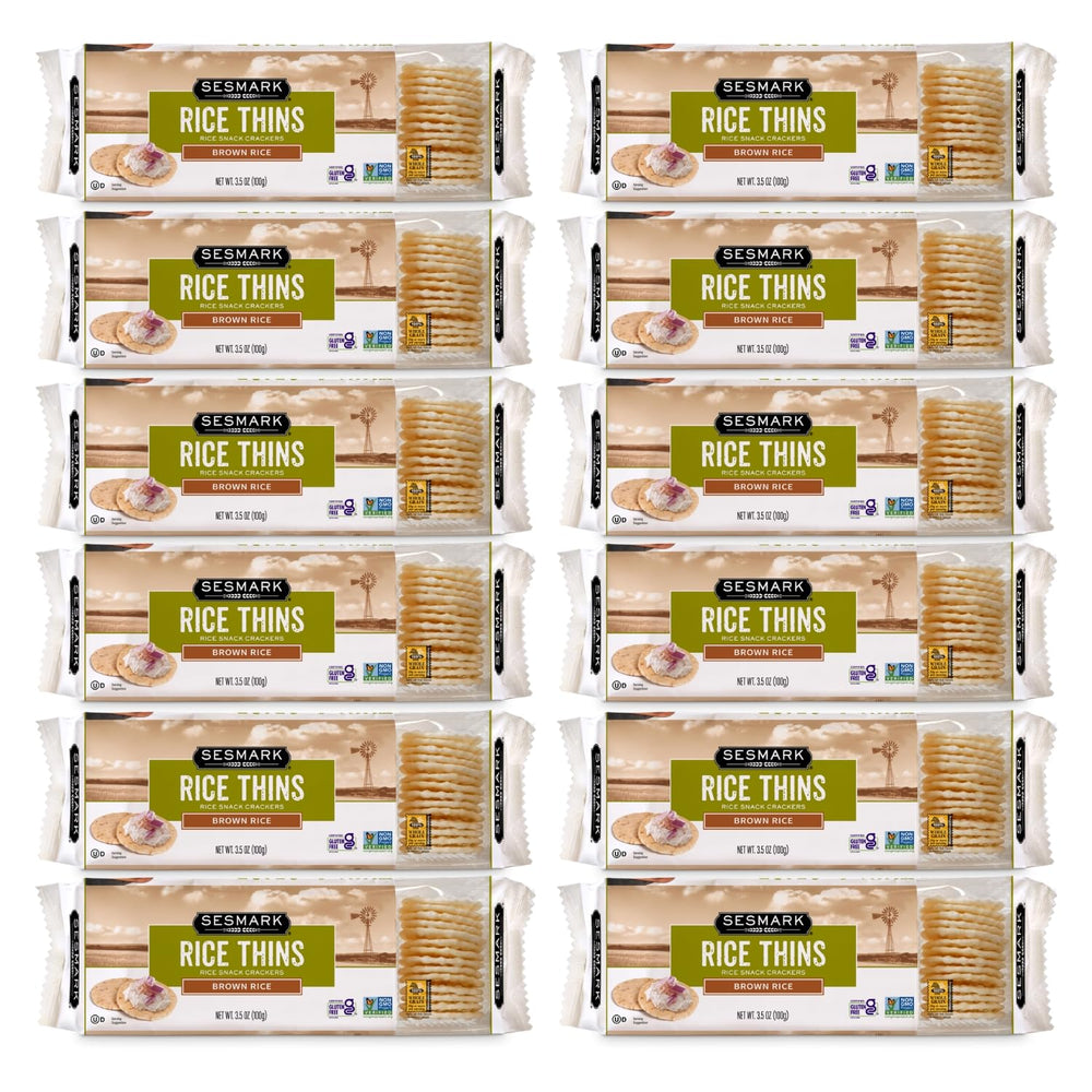 Sesmark frente del empaque mostrando el tamaño y sello Non-GMO, útil para compras