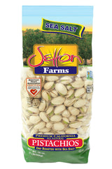 Setton Farms empaque frontal de 1 lb mostrando pistachos listos para regalar