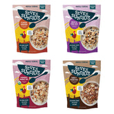 Seven Sundays bolsa frontal mostrando variedad y beneficio nutritivo