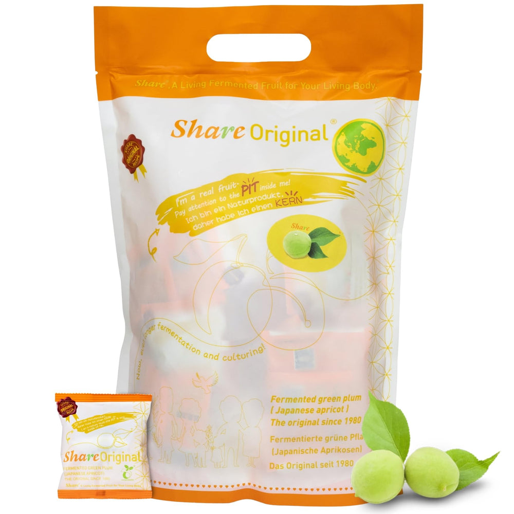 SHARE empaque frontal 500 g mostrando marca y peso, conserva frescura