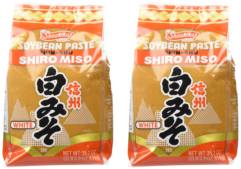 Shirakiku empaque frontal mostrando bolsa doble y etiqueta clara, fácil identificación