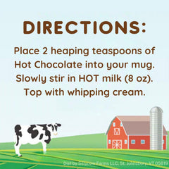 Sillycow Farms taza servida demostrando cremosidad y disfrute inmediato