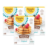 Simple Mills paquete frontal mostrando marca y mezcla fácil para pancakes