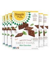 Simple Mills empaque frontal Chocolate Mint muestra diseño y valor nutricional