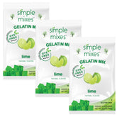 Simple Mixes frente del envase mostrando sabor lima y conveniencia