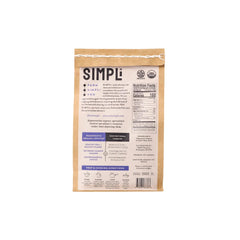 SIMPLi lentejas negras primer plano textura firme, ideal para mantener forma al cocinar