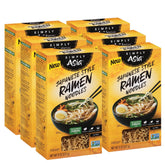 Simply Asia caja frontal de ramen 8 oz mostrando diseño y formato práctico