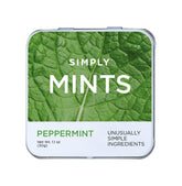 Simply Gum lata frontal mostrando diseño y portabilidad