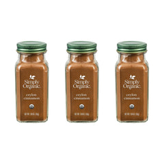 Simply Organic frente del empaque mostrando el diseño y beneficio orgánico