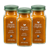 Simply Organic frasco frontal mostrando el envase y la marca, conveniencia