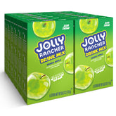 SINGLES TO GO! Jolly Rancher vista frontal del paquete verde mostrando 72 sobres y marca