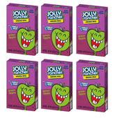 SINGLES TO GO! Jolly Rancher caja frontal mostrando 6 cajas y diseño atractivo