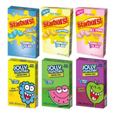 SINGLES TO GO! frente del empaque mostrando los tres sabores y conveniencia