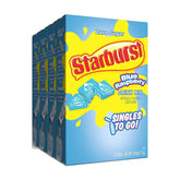 SINGLES TO GO! frente del empaque mostrando pack de 4 cajas y 24 sticks, conveniencia instantánea