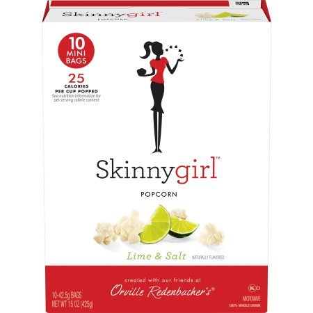 Skinny Girl frente del empaque mostrando el diseño y facilidad de porciones