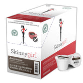 Skinnygirl caja frontal 24 cápsulas mostrando conveniencia y sabor