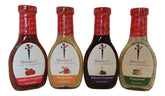Skinnygirl frente del paquete con las cuatro botellas y etiquetas visibles, opción baja en carbohidratos
